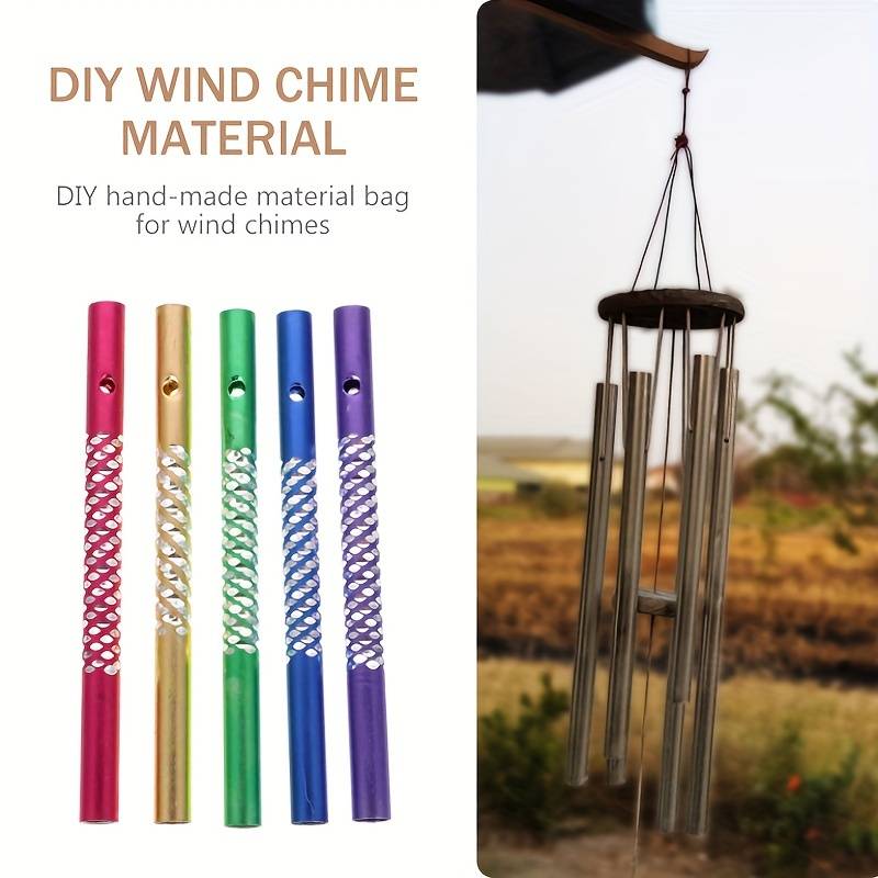 Aluminum Wind Chime Pipes Windchime String Metal Tubes - Temu